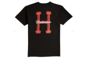 HUF x Budweiser Classic H T-Shirt - Black