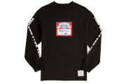 HUF x Budweiser Label Long Sleeve T-Shirt - Black