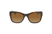 Polarized Brown Gradient Square Sunglasses