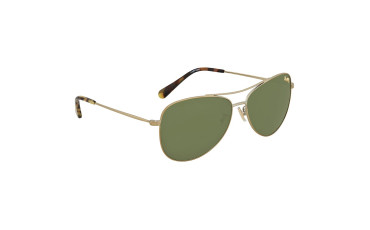 Dark Green Aviator Sunglasses