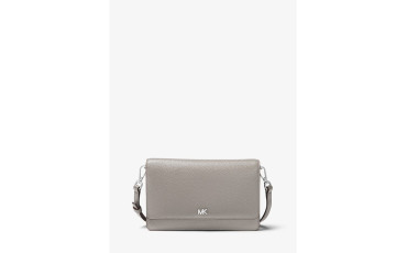 Pebbled Leather Convertible Crossbody
