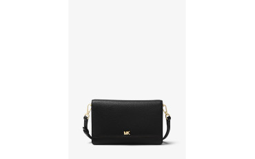 Pebbled Leather Convertible Crossbody
