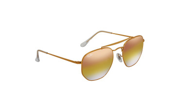 Marshal Pink Gradient Mirror 54 mm Sunglasses
