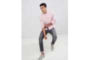 icon logo oxford shirt in pink