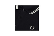 Contrast Stitch Piqué Polo Shirt