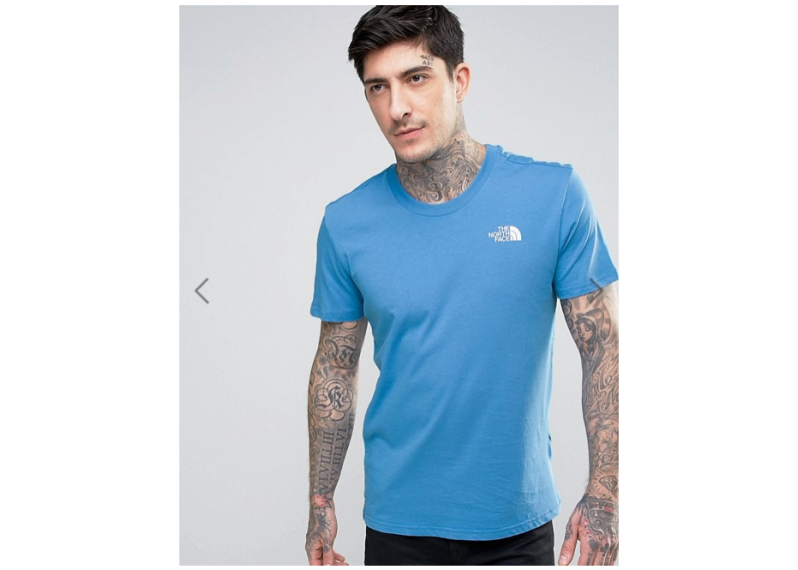 The North Face Simple Dome T-Shirt in Bright Blue