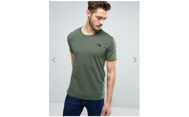 The North Face Simple Dome T-Shirt in Green