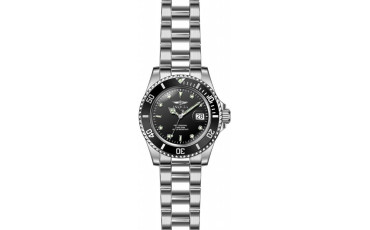 Pro Diver Black Dial Stainless Steel 40 mm Men's Watch