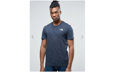 The North Face Simple Dome T-Shirt in Navy Marl