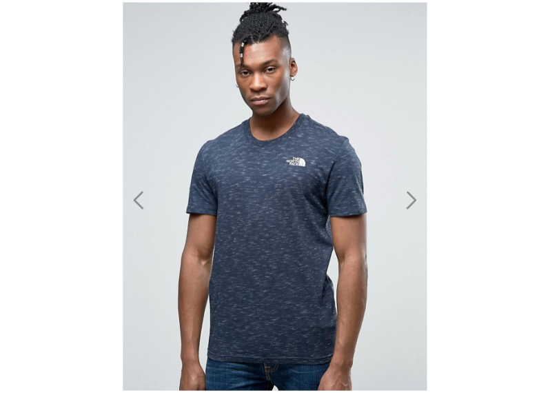 The North Face Simple Dome T-Shirt in Navy Marl