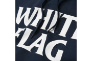 Hooded White Flag Sweatshirt