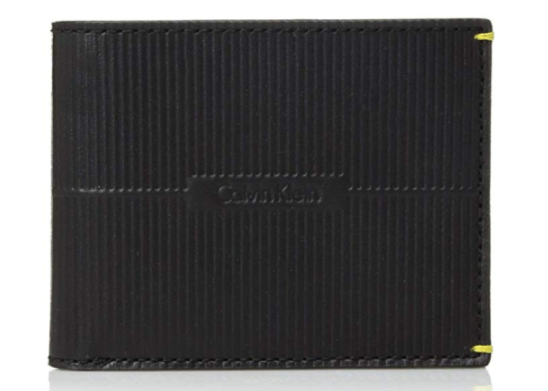 Men's Textured Slimfold Wallet