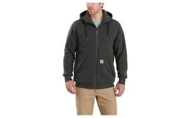 Men's Rain Defender Rockland Sherpa-Lined Full-Zip Hooded Sweatshirt