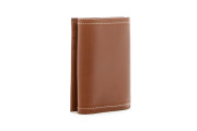 Glossy Leather Trifold Wallet