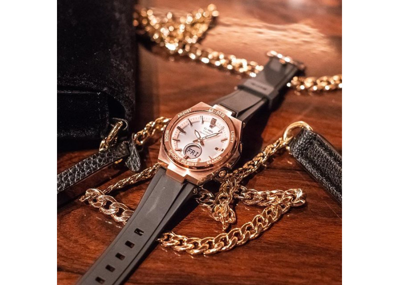 MSGS200G-1A Watch - Black/Rose Gold