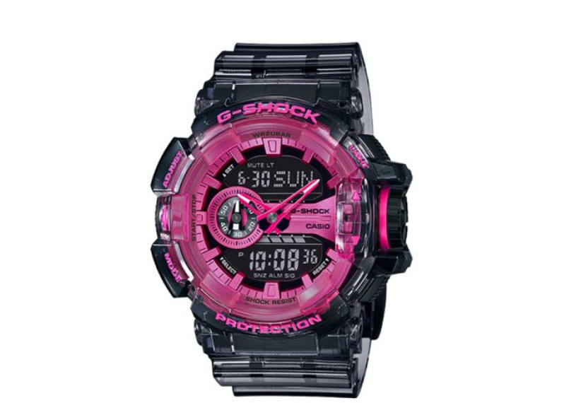 G-Shock GA400SK-1A4 Watch - Black/Pink