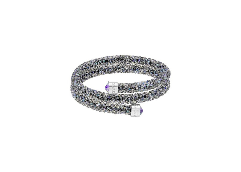 Crystal Dust Studded Swarovski Crystal Wrap Around Bracelet