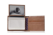 Tommy Hilfiger Men's Thin Sleek Casual Bifold Wallet 
