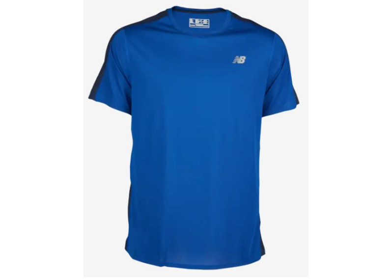 New Balance Accelerate Short Sleeve T-Shirt - Team Royal/Pigment