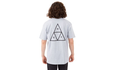 Triple Triangle T-Shirt - H.Grey/Black