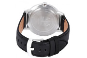 ARMANI EXCHANGE Black Dial Men's Leather Watch