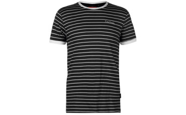 Stripe Ringer T Shirt Mens