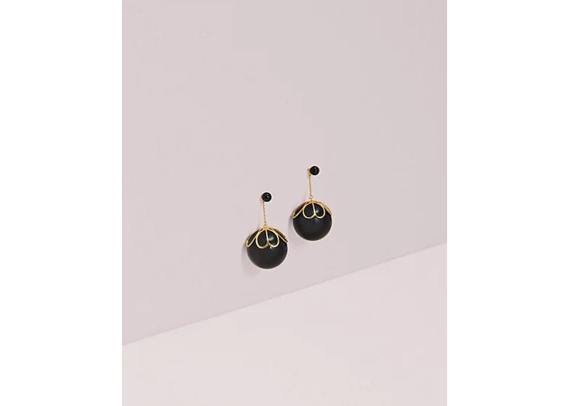 pearlette drop earrings