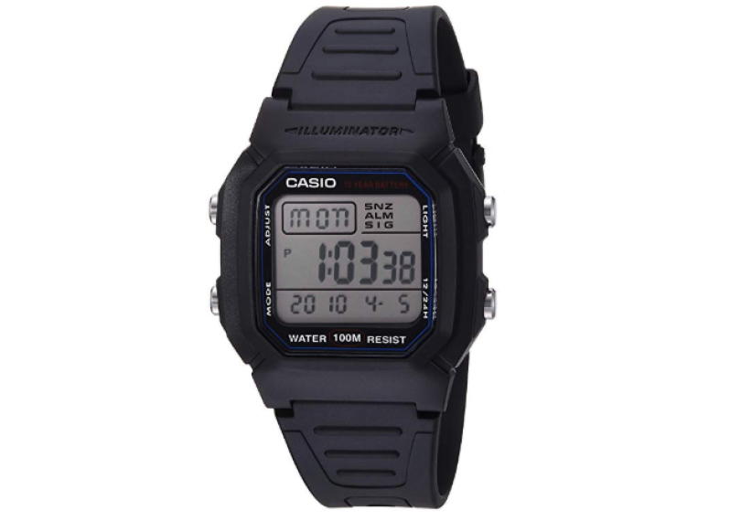  Casio Men's W800H-1AV Classic Sport Watch with Black Band