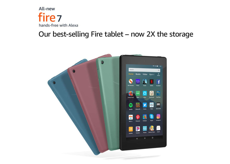 All-New Fire 7 Tablet (7" display, 16 GB) 