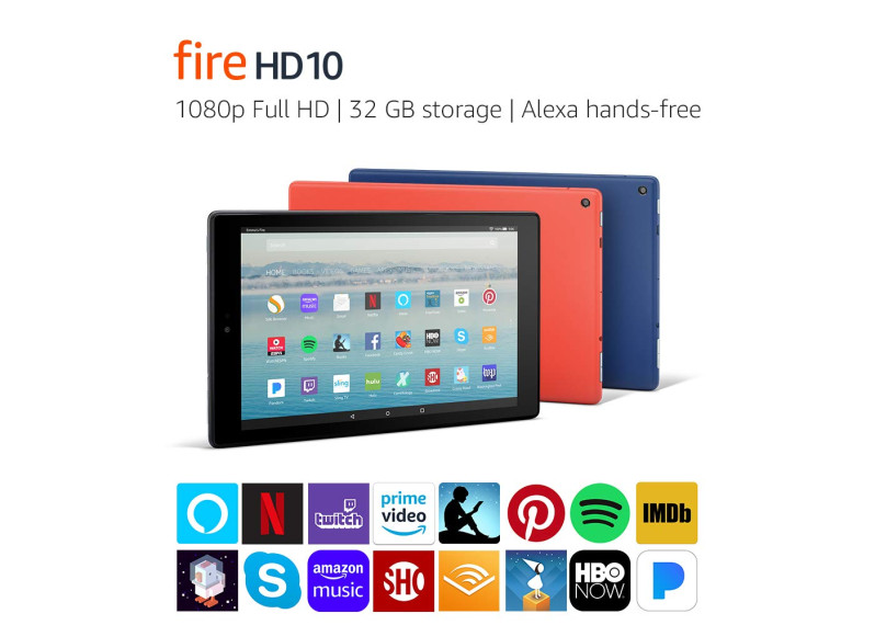 Fire HD 10 Table (1080p Full HD Display, 64 GB)