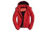 CNY Hooded Arctic Pop Zip SD-Windcheater Jacket Panel Red