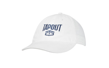 Tapout Large Logo Baseball Cap White