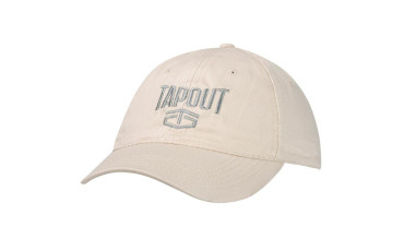 Tapout Large Logo Baseball Cap Light Grey