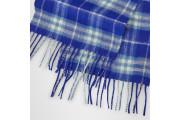 Burberry Classic Cashmere Scarf in Check - Bright Lapis