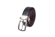 Reversible Leather Belt Brown/Blue