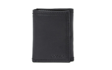 RFID Leather Tri-Fold Wallet