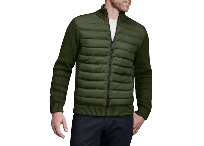 CG Men's Hybridge Knit Zip-Front Jacket