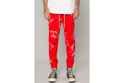 Elwood RED PAISLEY STRETCH TWILL JOGGER