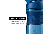 SportMixer Twist Cap Tritan Grip Shaker Bottle 28-Ounce