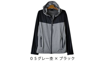 日本三防外套０5 Gray 杢 x Black