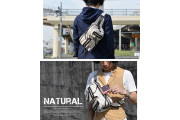 日本最強容量Canvas Body Bag