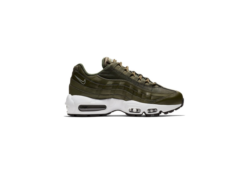 NIKE WOMEN'S AIR MAX 95 (OLIVE CANVAS/OLIVE CANVAS/BLACK)