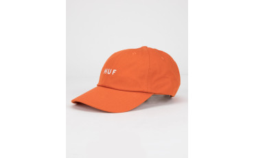 HUF Essentials Orange Mens Strapback Hat