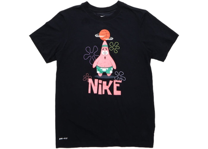 Nike Kyrie x Spongebob Dri-Fit Patrick Star Tee Black