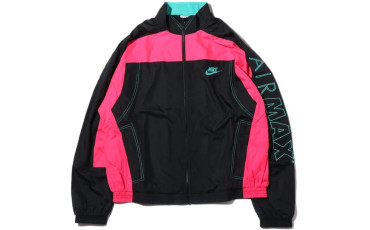 Nike x Atmos NRG Vintage Patchwork Track Jacket Black/Hyper Pink/Hyper Jade