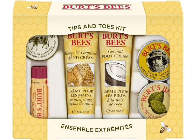Burt's Bees Tips and Toes Kit Gift Set x 2