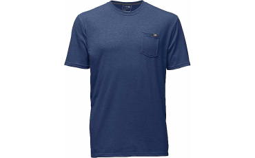 The North Face Men's Classic Pocket SS Tee - Shady blue heather