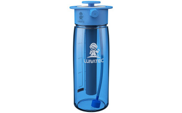 Pressurized mister sport water bottle 750ml (Blue)
