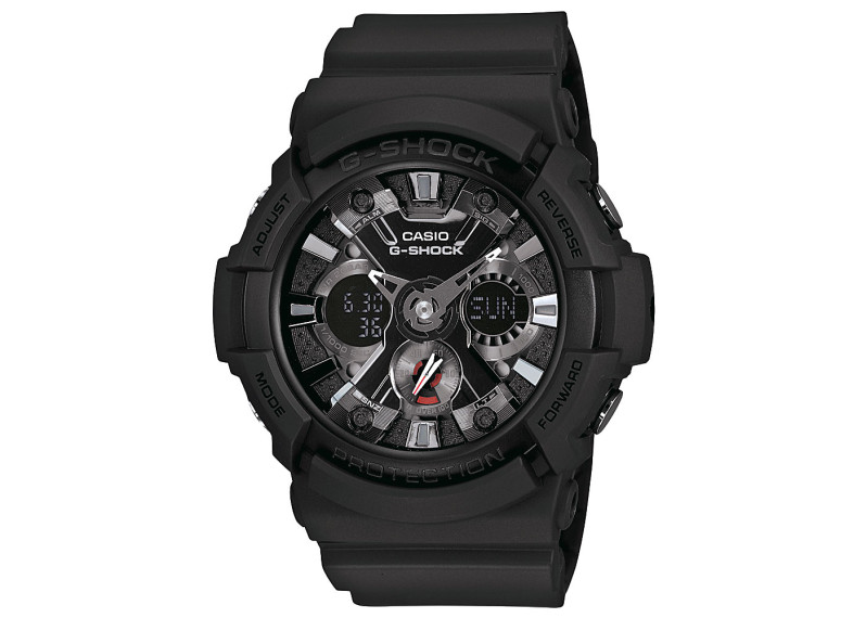 G-Shock Black Dial Resin Men's Watch - GA201-1A