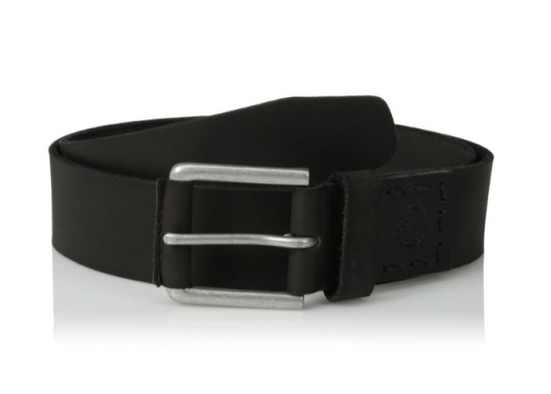 Timberland Men's 40mm Leather Belt --Black